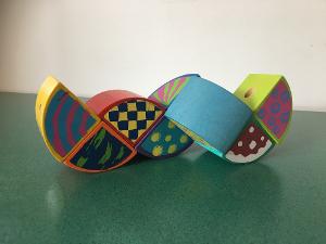 Twisting Shapes Wooden Toys Box