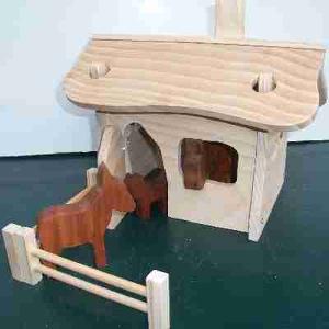 Wooden Farm Set