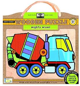Wooden Puzzle Mighty Mixer