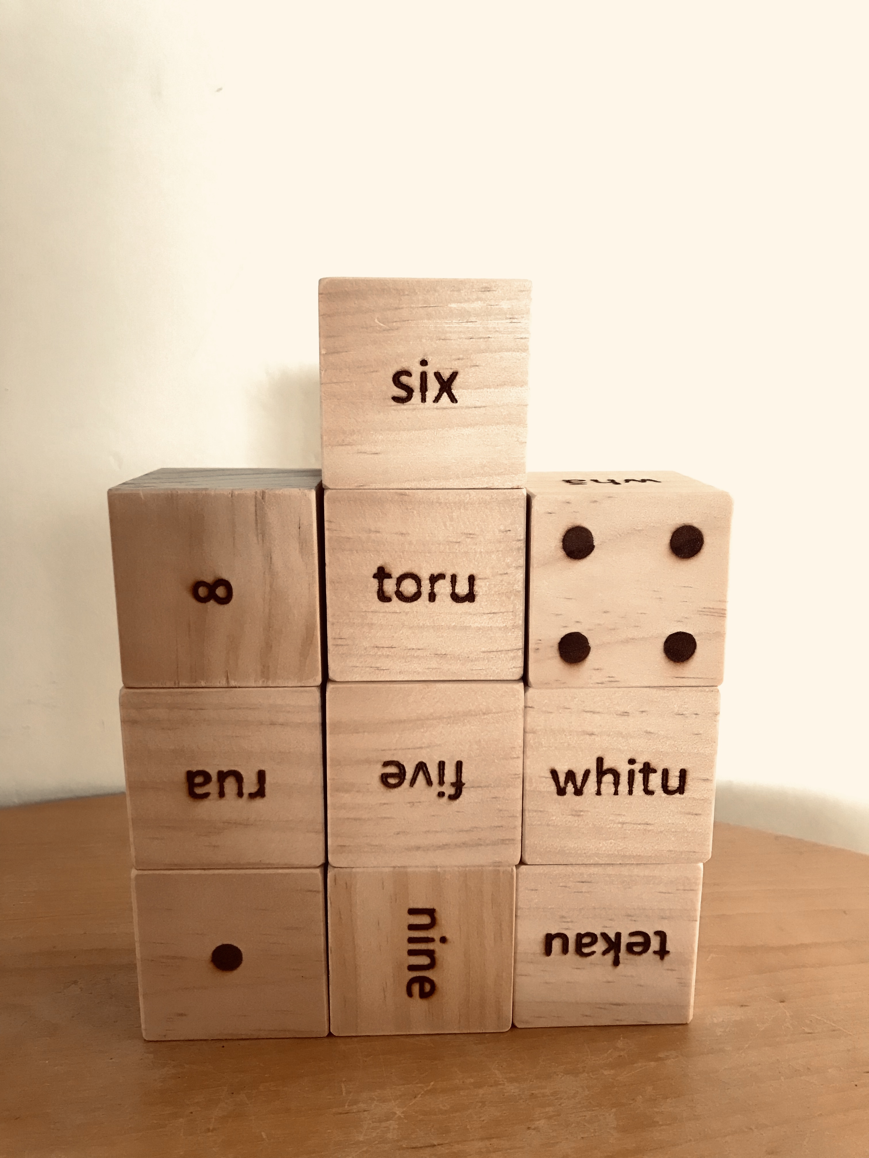 Te Reo Counting Blocks