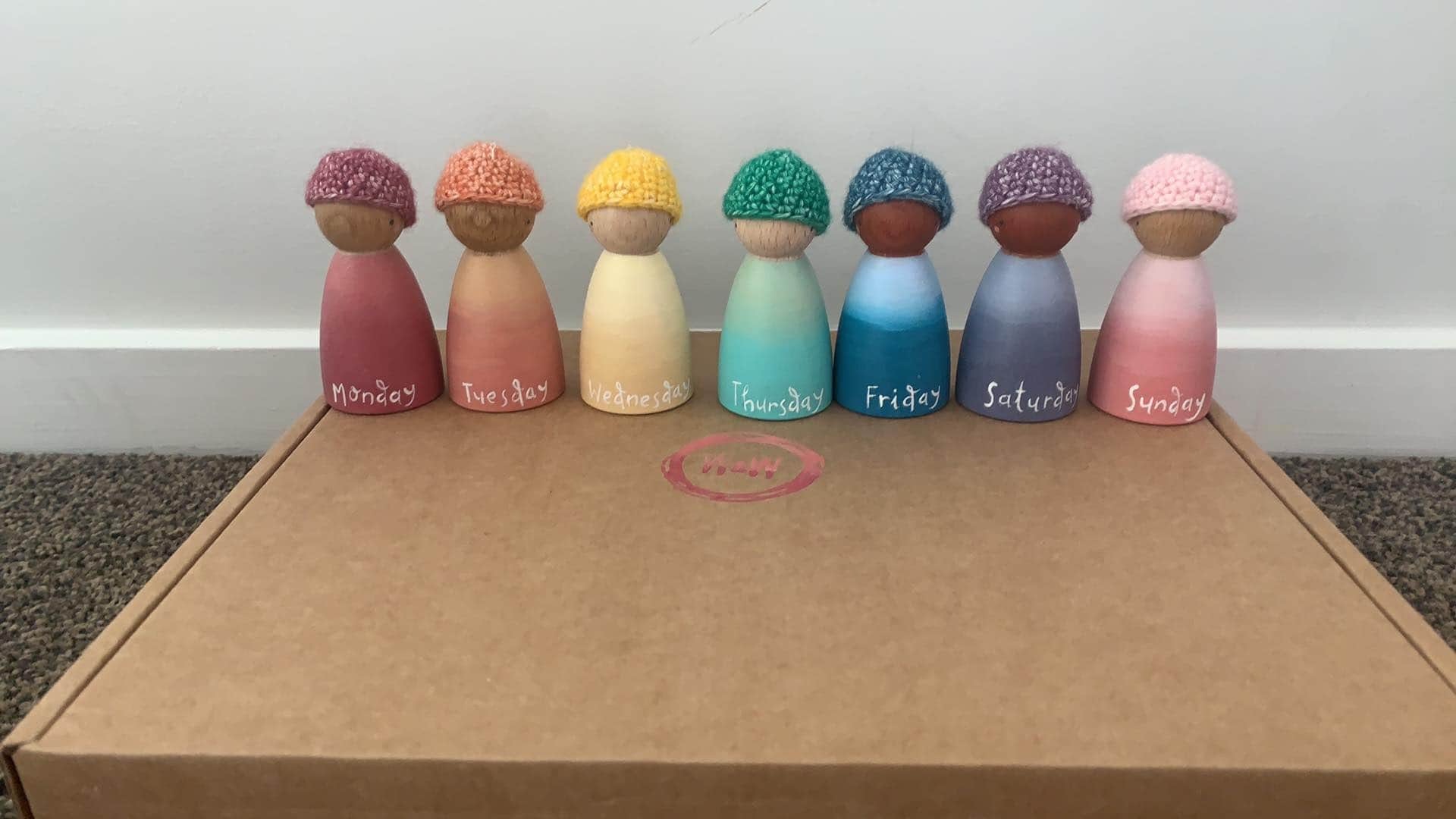 Little Wooden People Weekdays